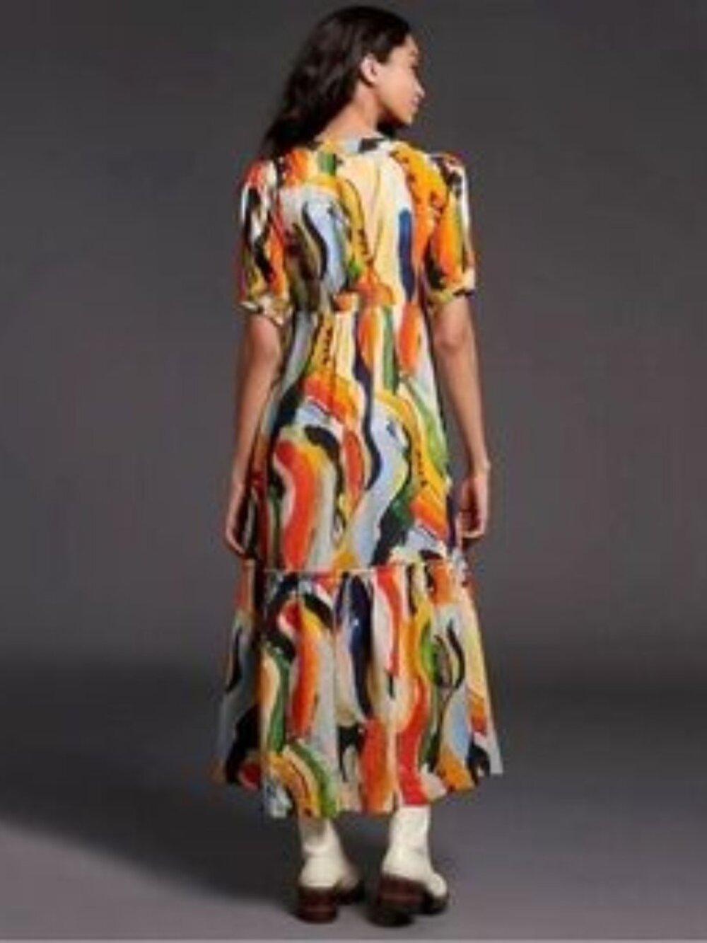Anthropologie Maeve Suzannah Maxi Dress, Medium. EUC